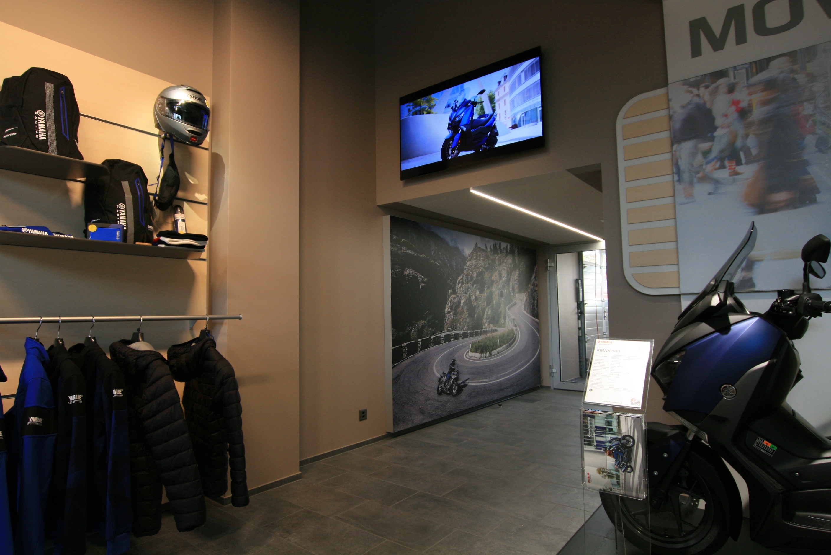 Neuer Yamaha Showroom