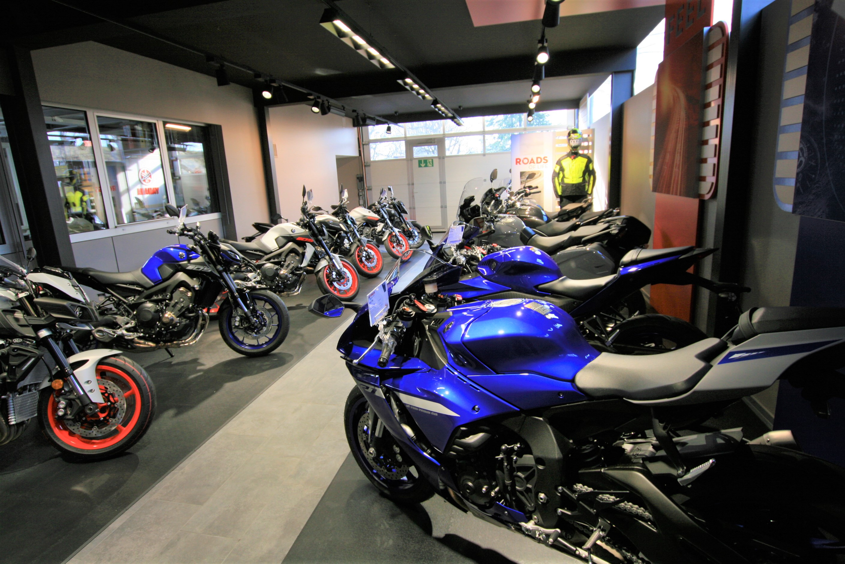 Neuer Yamaha Showroom